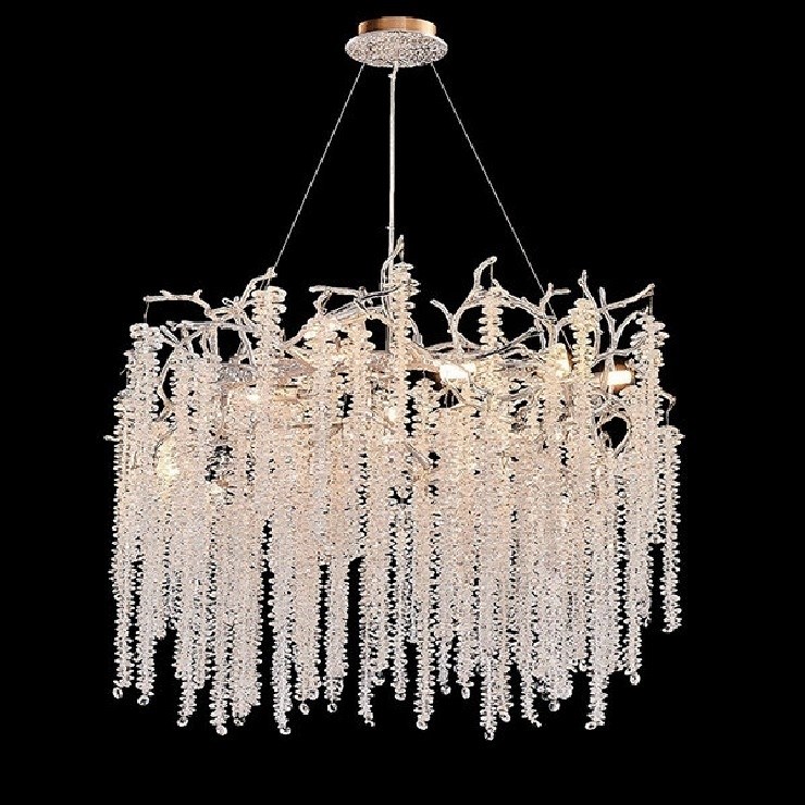 Люстра Sinfonia di Luce Silver Round D 100 см