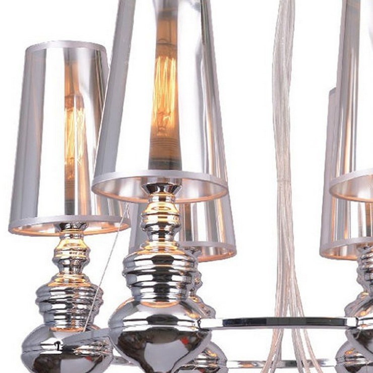 Люстра Josephine Queen 6 Cеребряный