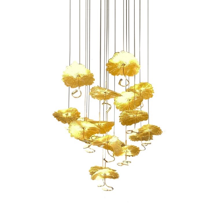 Люстра Gold moon 19 gold в стиле Catellani&Smith