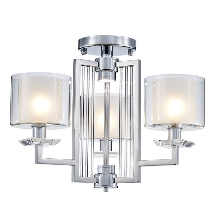 Люстра потолочная Pittsburgh D53 Chrome