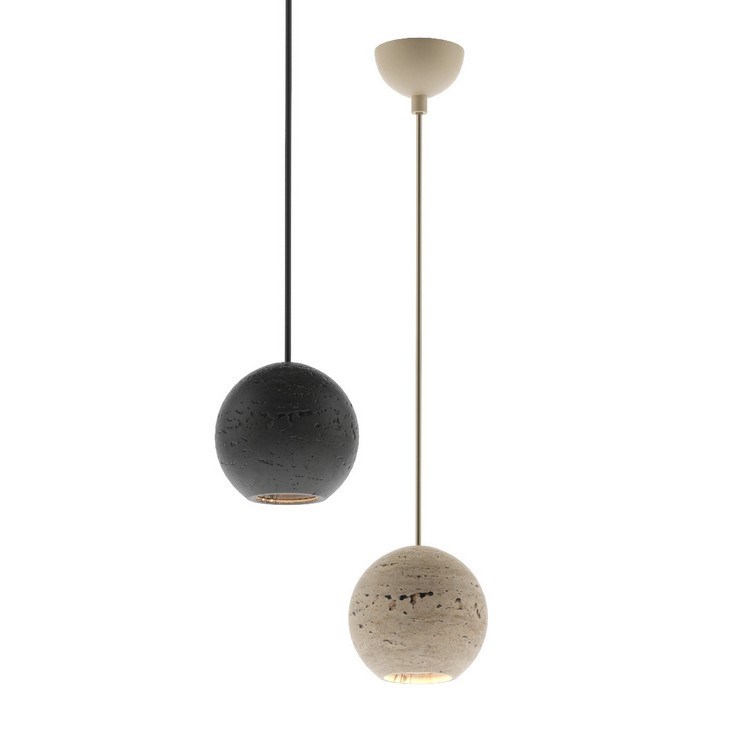 Светильник подвесной STAIN BALL D12 BEIGE