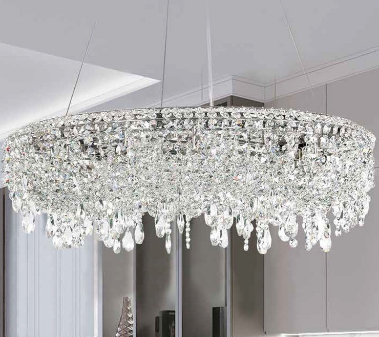 Люстра подвесная San Antonio D80 Nickel