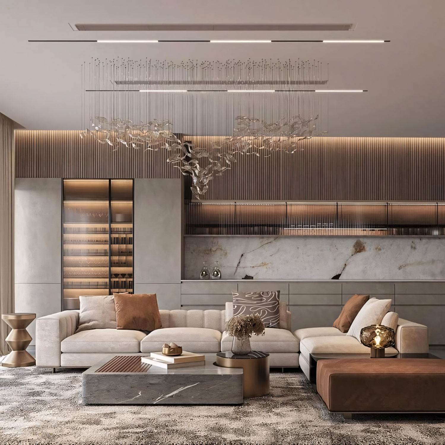 Декоративная композиция Contour 4