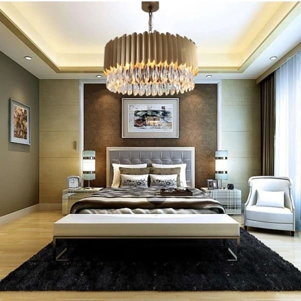 Люстра Cascata Impennata D50 Gold