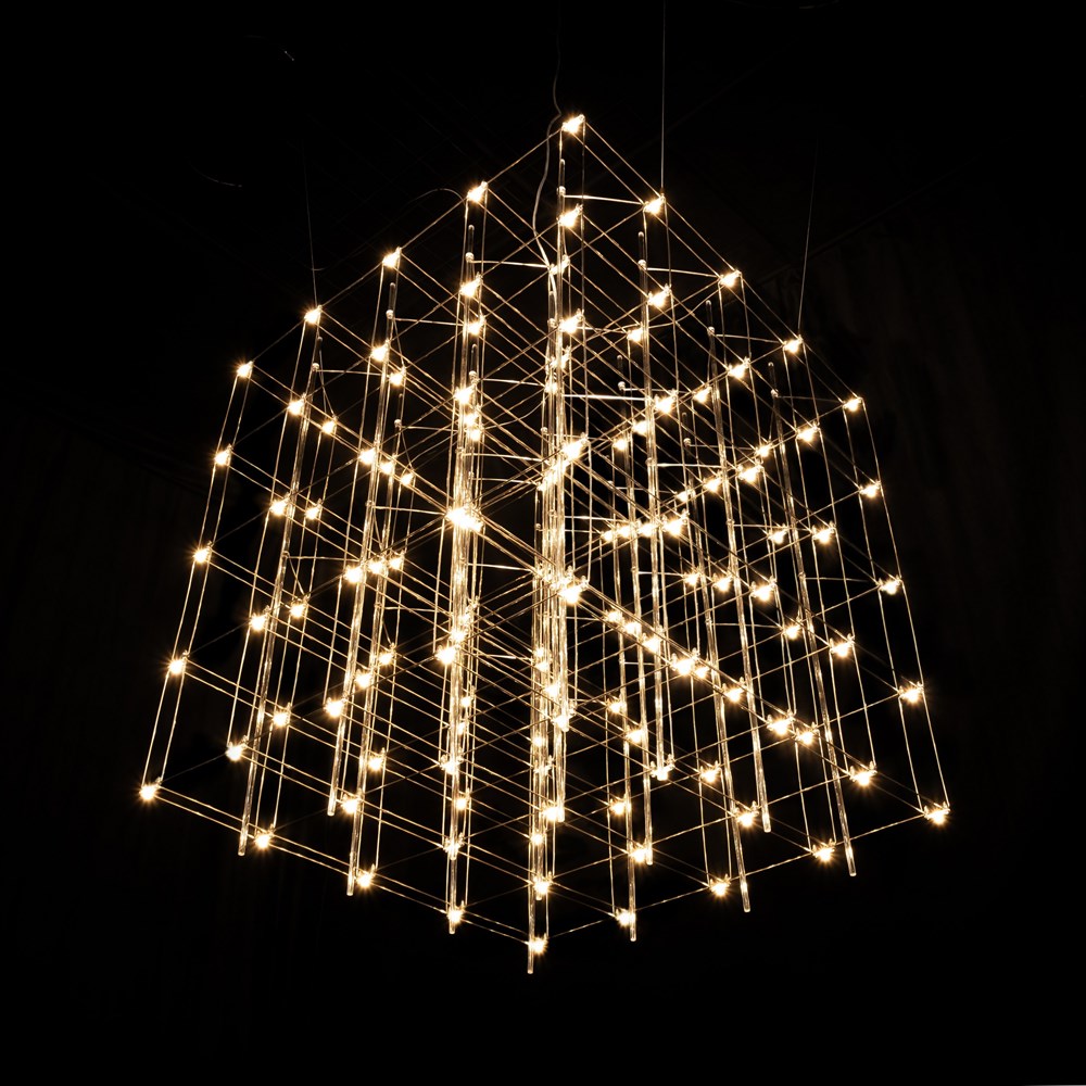 Люстра Cosmic Glass ячейка 20*20 см