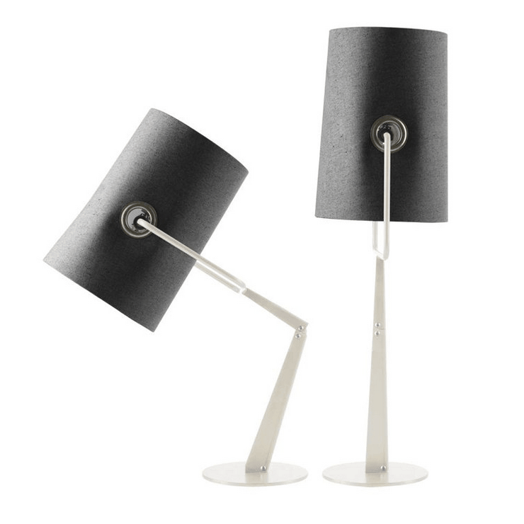 Лампа настольная Diesel Fork  черный в стиле Foscarini