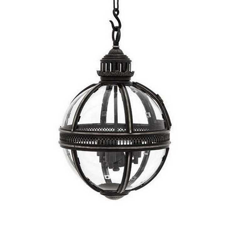 Люстра Lantern Residential D42 черный в стиле Eichholtz