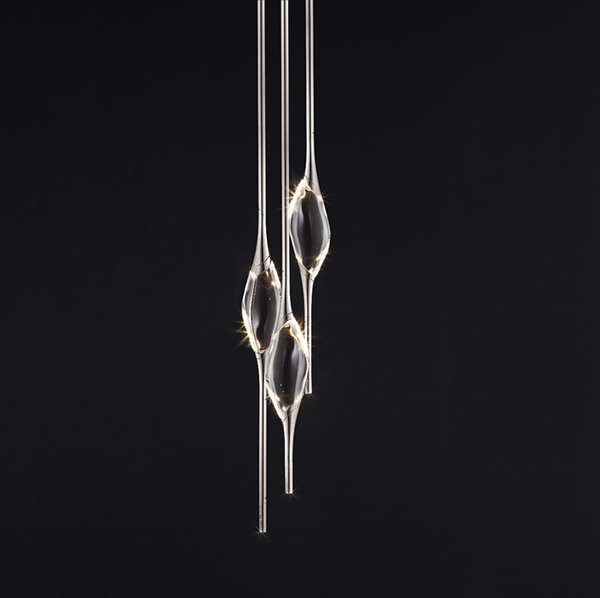 Светильник 12 Chandelier Nickel (3) в стиле Il Pezzo Mancante