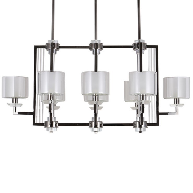 Люстра Pittsburgh L107 Black glossy