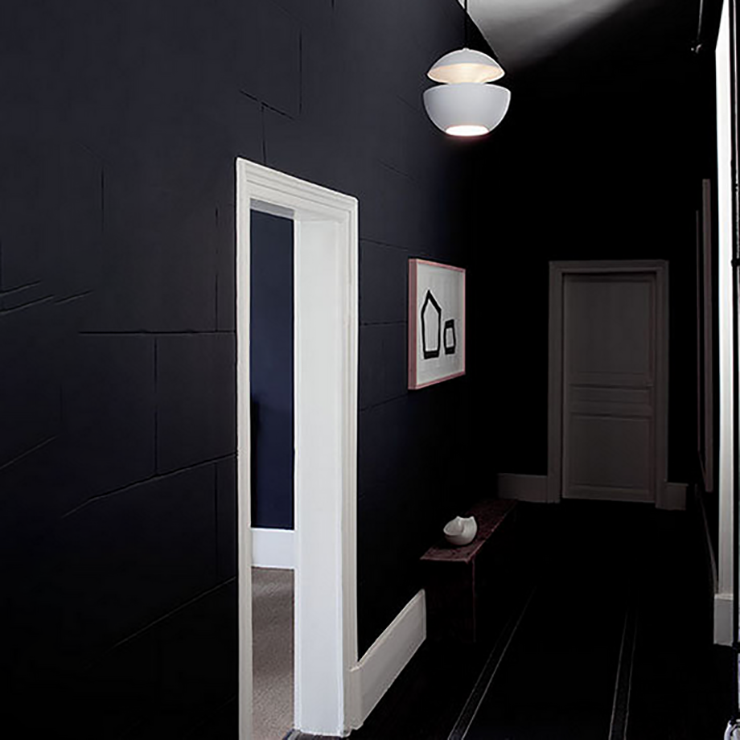 Светильник Lampe Here Comes The Sun D25 см / H24 см Белый + Белый