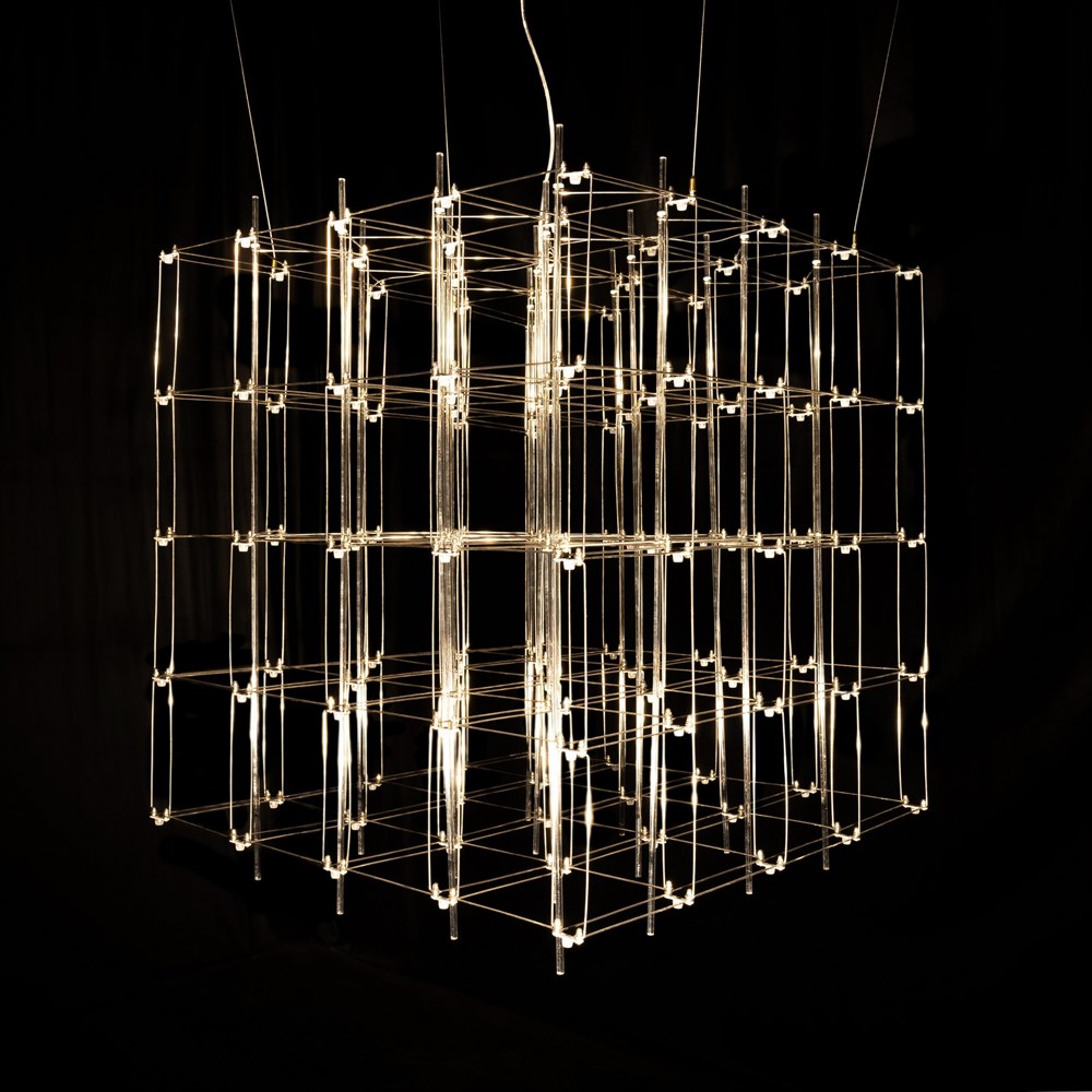 Люстра Cosmic Glass ячейка 20*20 см