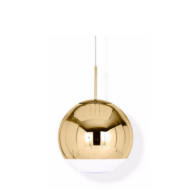 Светильник Mirror Ball Gold D30  в стиле Tom Dixon