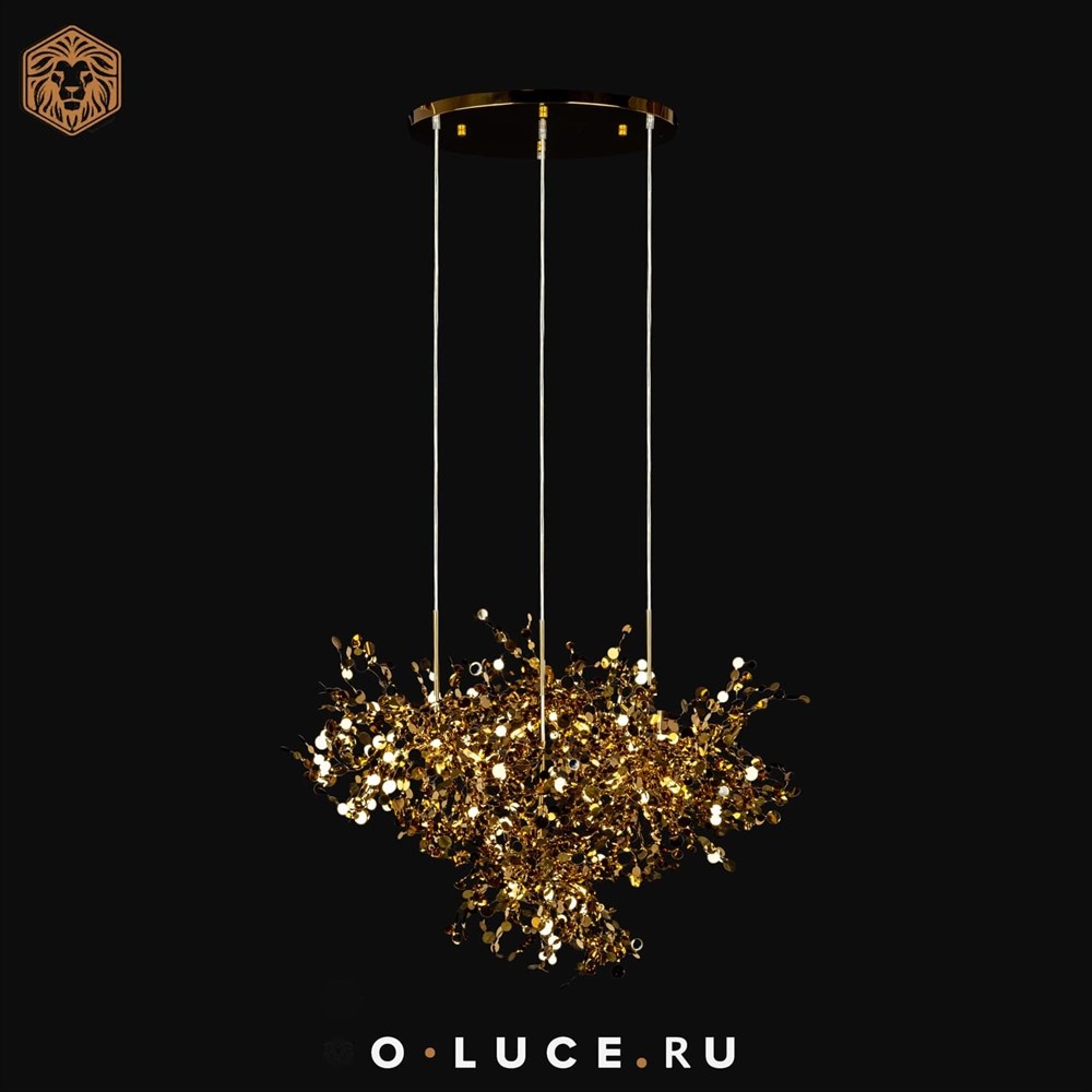 Люстра Argent D85 Золотой в стиле Terzani