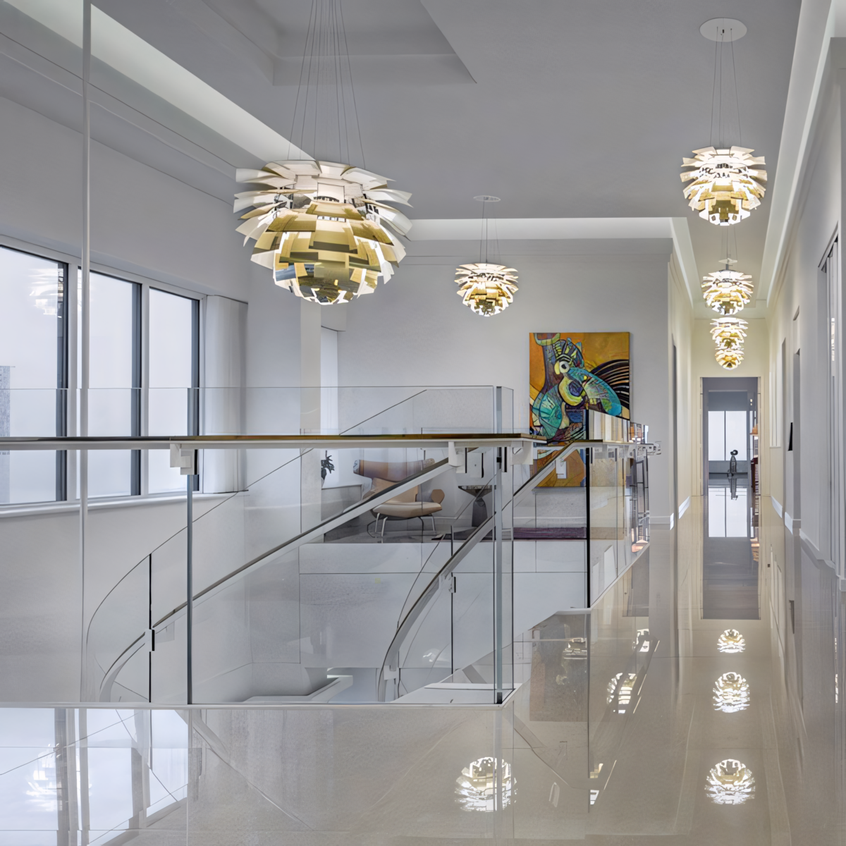 Люстра Artichoke  Gold D48