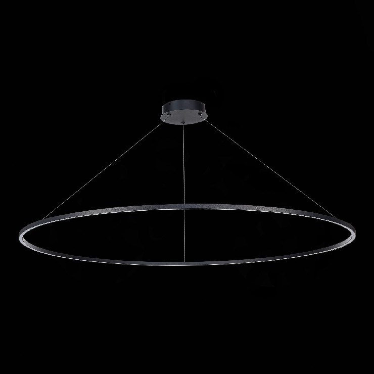 Светильник подвесной Function Black D120 4000К (светит вниз)