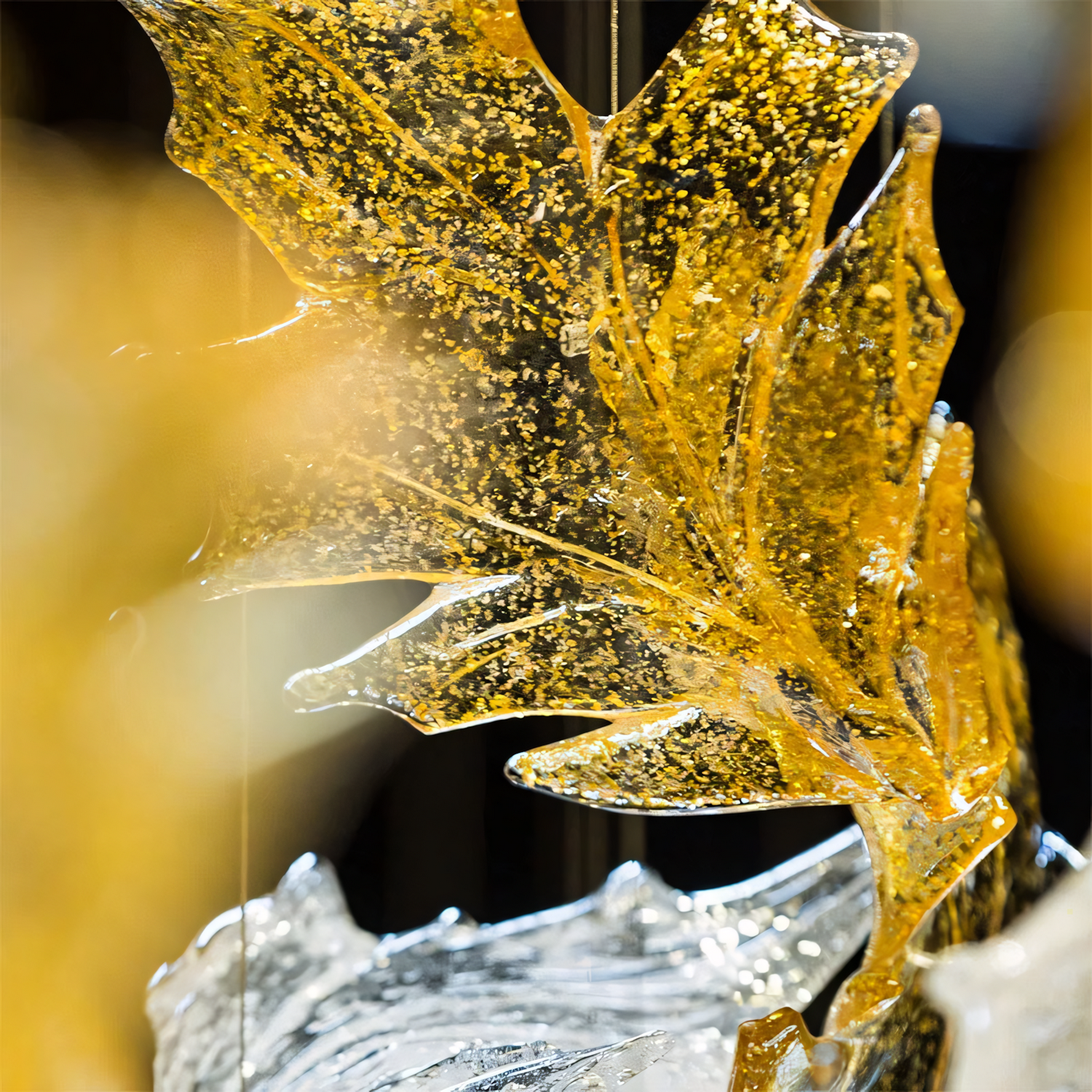 Декоративная композиция Autumn leaves 10