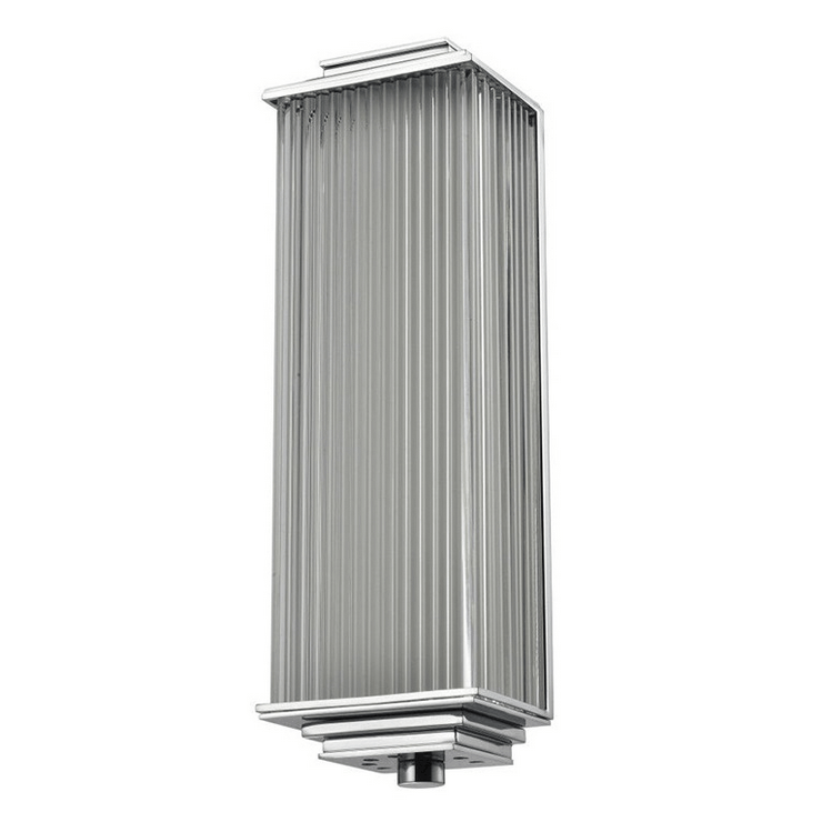 Бра Kansas City, Nickel Clear glass L12.7*Н40.5*Sp9.5 cm