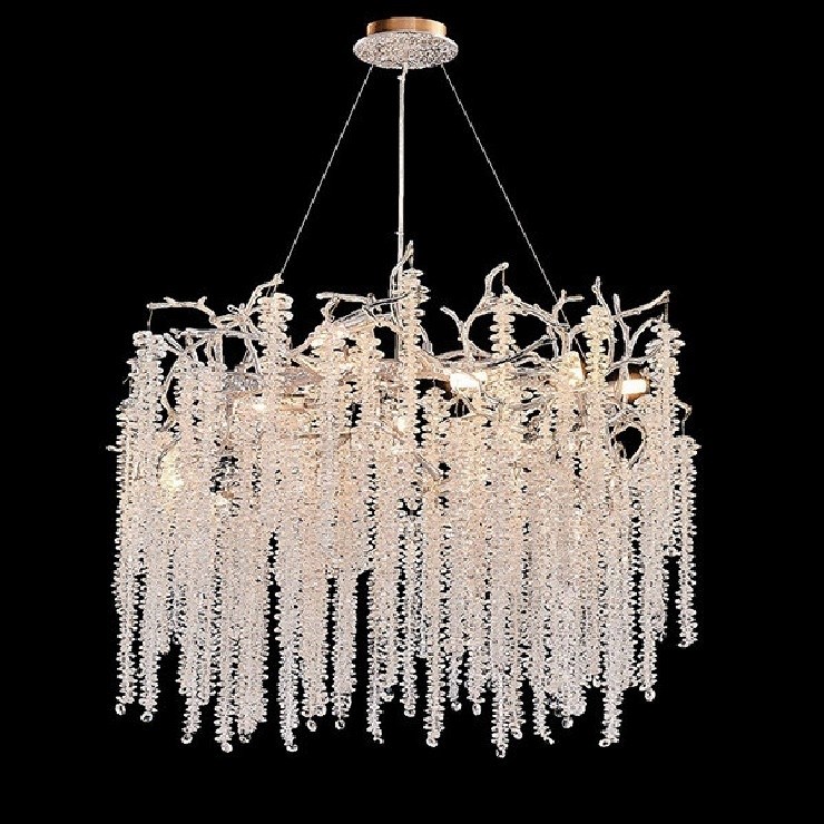 Люстра Sinfonia di Luce Silver Round D 80 см