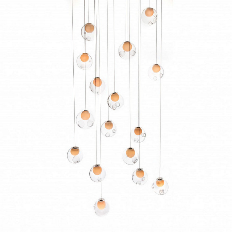 Люстра 28.16 Rectangle Pendant Chandelier в стиле Bocci