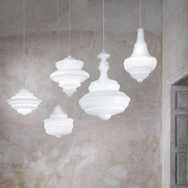 Люстра Pendant Prague Estate Theatre White в стиле Lasvit