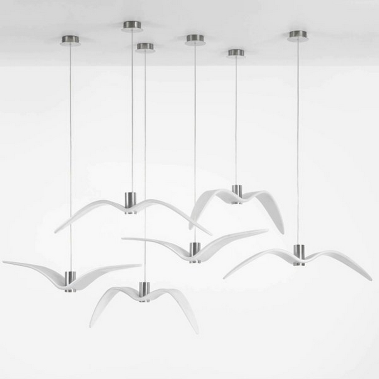 Светильник Night Birds White L40 в стиле Brokis