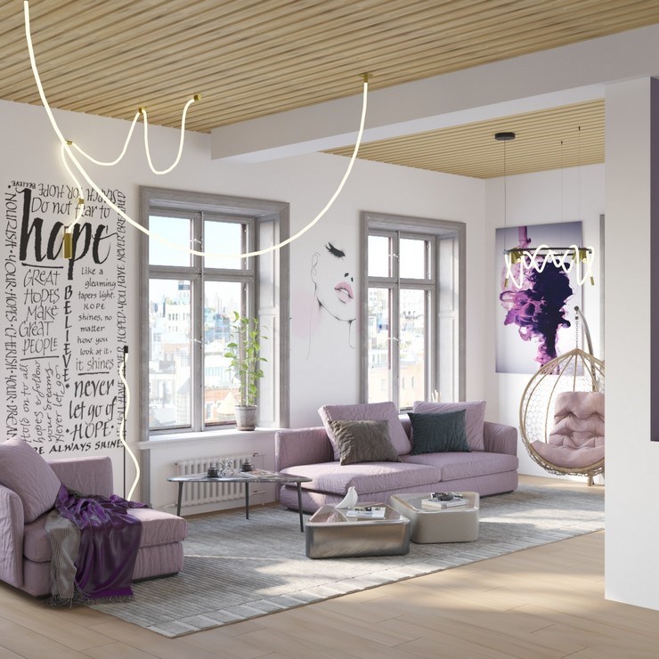 Светильник настенно потолочный Tracer Bar  L322 Gold