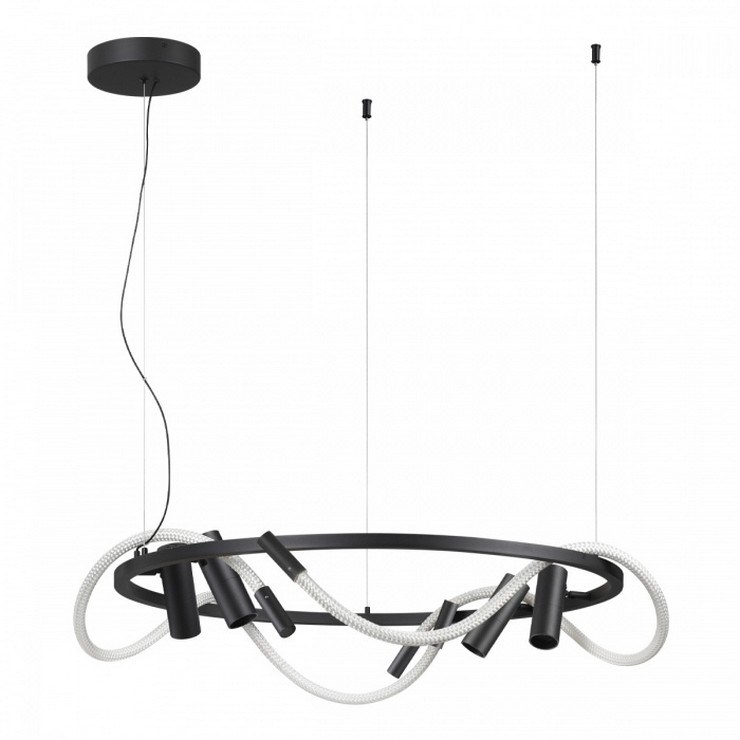 Люстра подвесная Tracer Bar  D90 Black