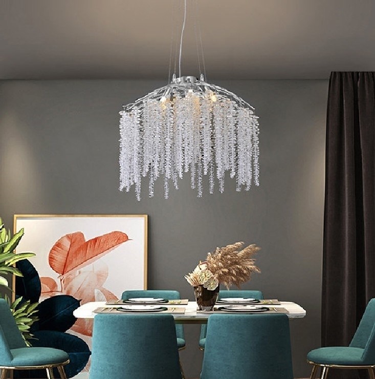 Люстра Sinfonia di Luce Silver Dome D 100 см