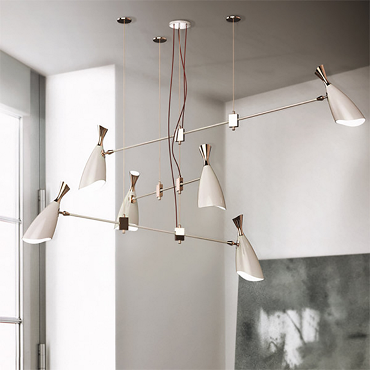 Люстра Duke 6 White в стиле Delightful