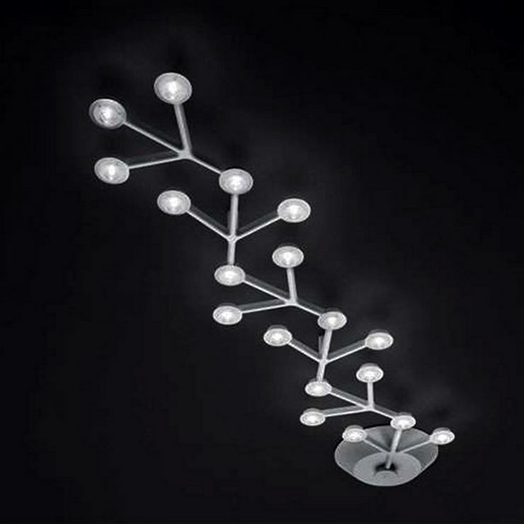 Светильник настенно-потолочный Led Net Line L108  LED*19 в стиле Artemide