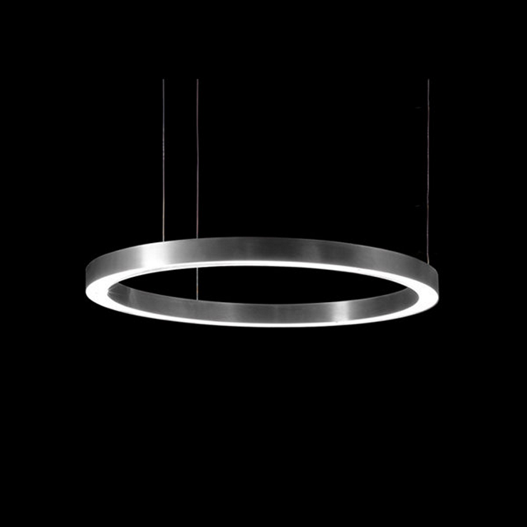 Светильник Light Ring Horizontal D60 Nickel в стиле Henge