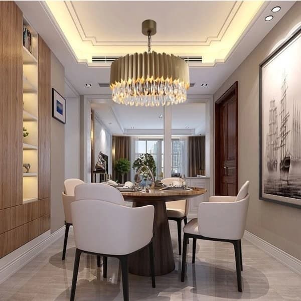 Люстра Cascata Impennata D50 Gold