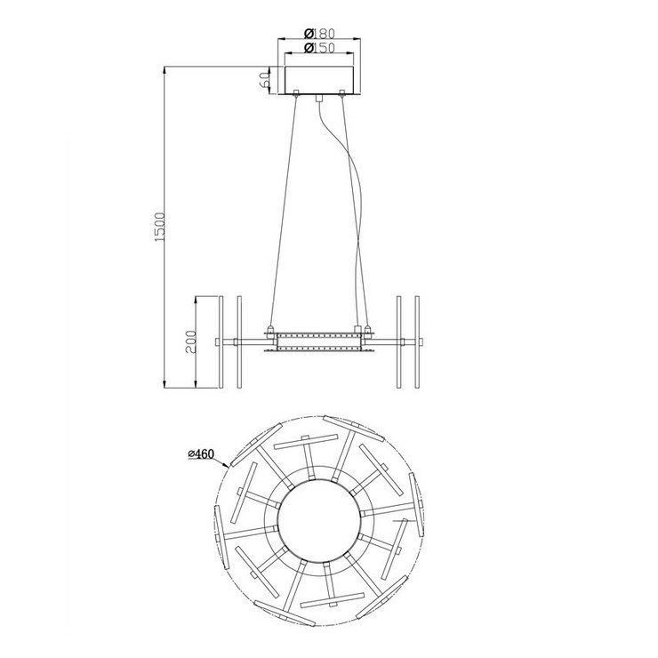 Люстра Dolce Freddo D46