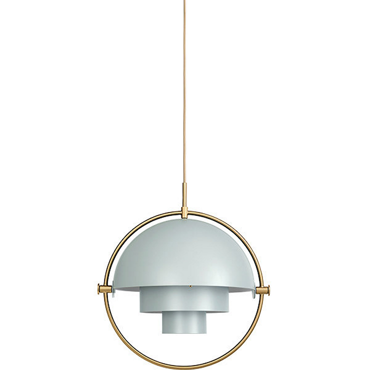 Светильник Multi-lite Pendant Sea Grey  в стиле Gubi