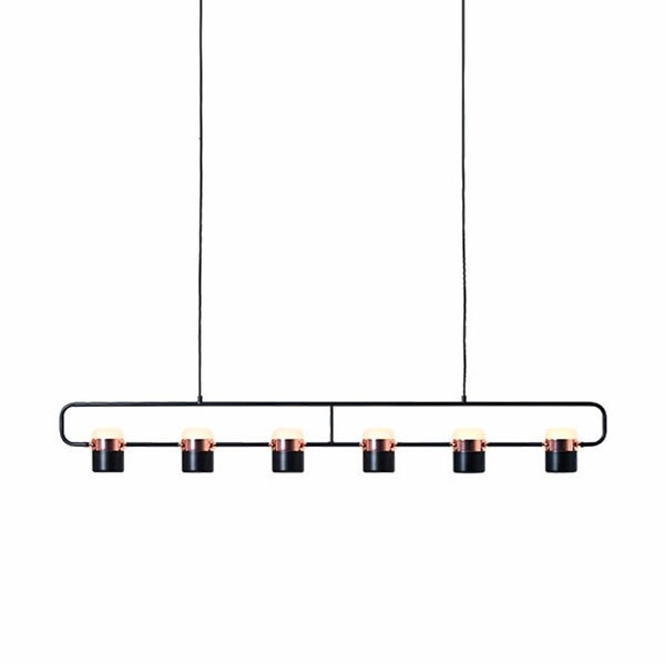 Светильник LING PL6 Copper в стиле SEED