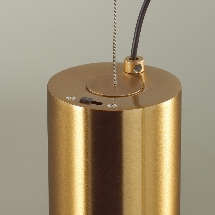 Светильник подвесной Bastone II L100 Brass