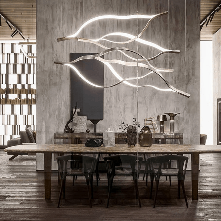 Светильник  Tape Light L180 Brass в стиле Henge