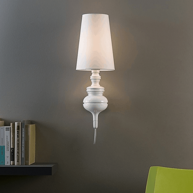 Бра Josephine  Диаметр 18 см / Высота 56 см  Белый