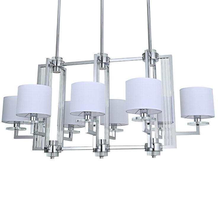 Люстра подвесная Lancaster L107 Chrome без абажуров