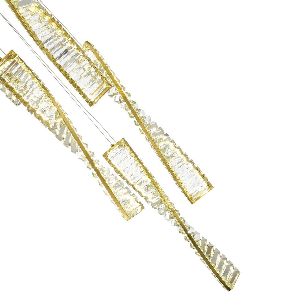 Люстра подвесная Bertolda 5 Brass