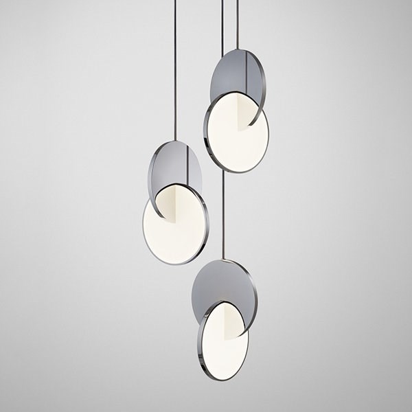 Люстра Eclipse Chandelier 3 Chrome