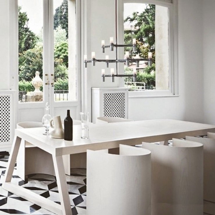 Люстра Crown Minor Chrome в стиле Nemo