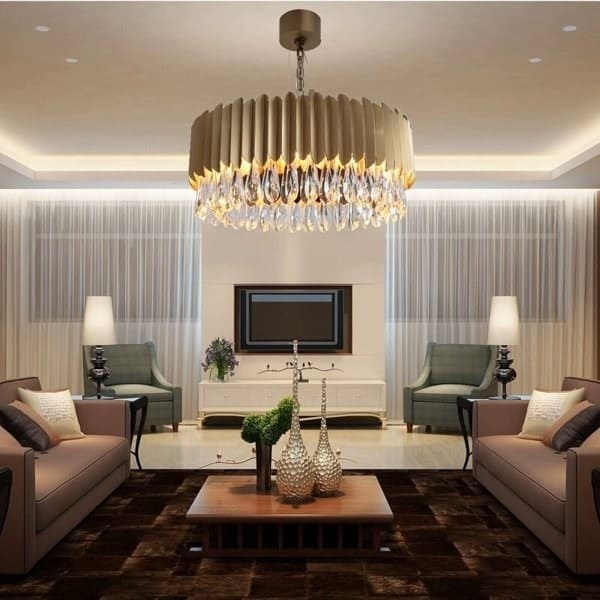 Люстра Cascata Impennata D50 Gold