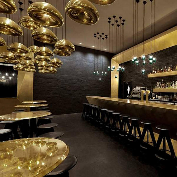 Светильник Void Gold в стиле Tom Dixon