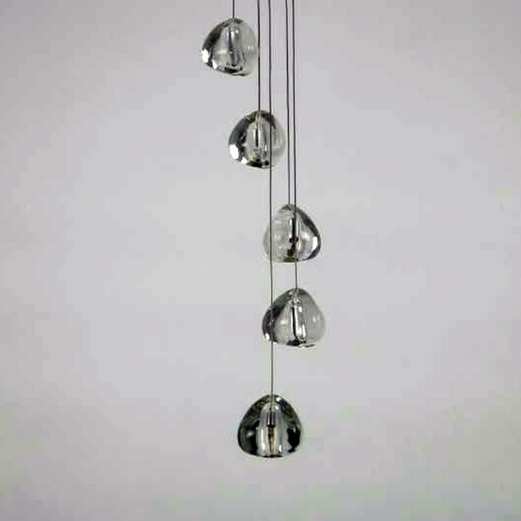 Светильник Mizu 7 Seven Pendant Chandelier в стиле Terzani