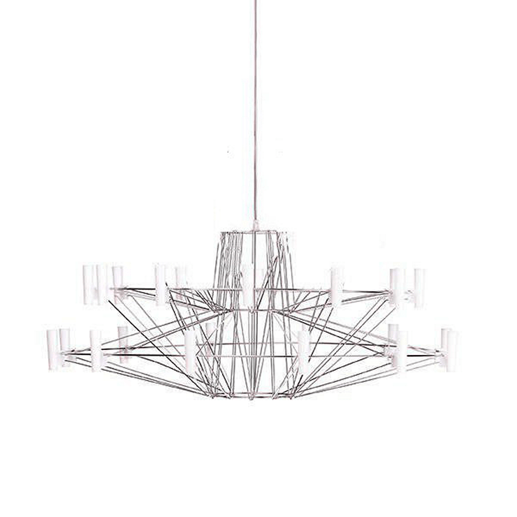 Люстра Coppelia Small 2 D85 Nickel в стиле Moooi