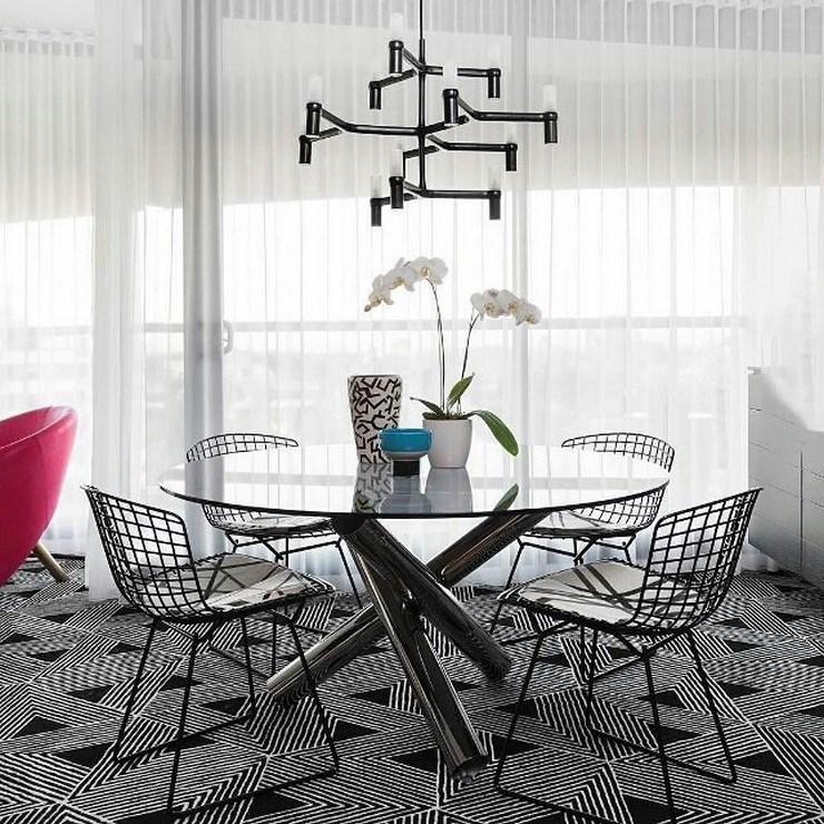 Люстра Crown Minor Black в стиле Nemo