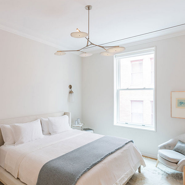 Люстра подвесная Branching Disc 5 Gold