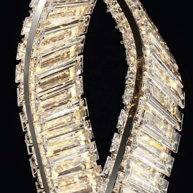 Люстра подвесная Bertolda spiral Silver D100