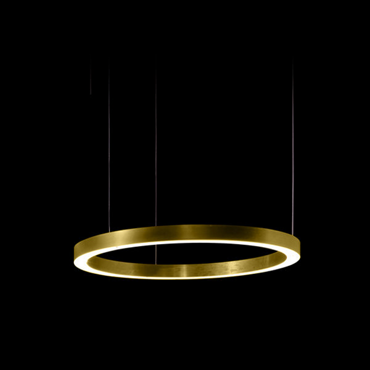 Светильник Light Ring Horizontal D50 Brass в стиле Henge